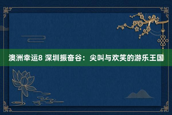 澳洲幸运8 深圳振奋谷：尖叫与欢笑的游乐王国